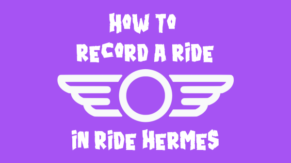 How To Record A Ride In Ride Hermes