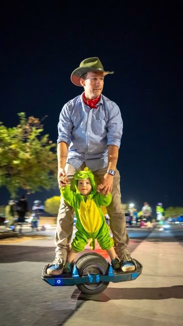 Onewheel Halloween Costume Kids Dino Wrangler
