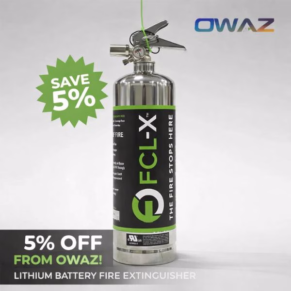Fcl X Discount Code Lithium Fire Extinguisher